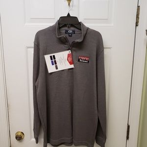 Miami University Quarter Zip Sweater Unisex S, NWT